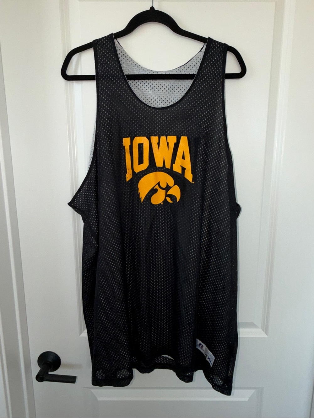 Iowa Hawkeyes Reversible Mesh Basketball Jersey Tank Russell Athletic XXL